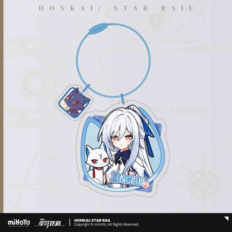 [New Product] Collapse: Star Rail Chibi Cat Series Acrylic Keychain Mirror Flow / miHoYo Release Date: December 31, 2024