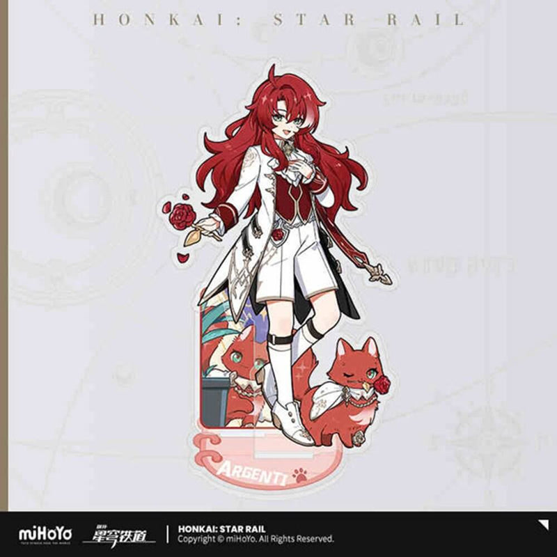【新品】崩壞：星穹鐵道 迷你貓系列 亞克力鑰匙架 阿爾根提 / miHoYo 發售日:2024年12月31日