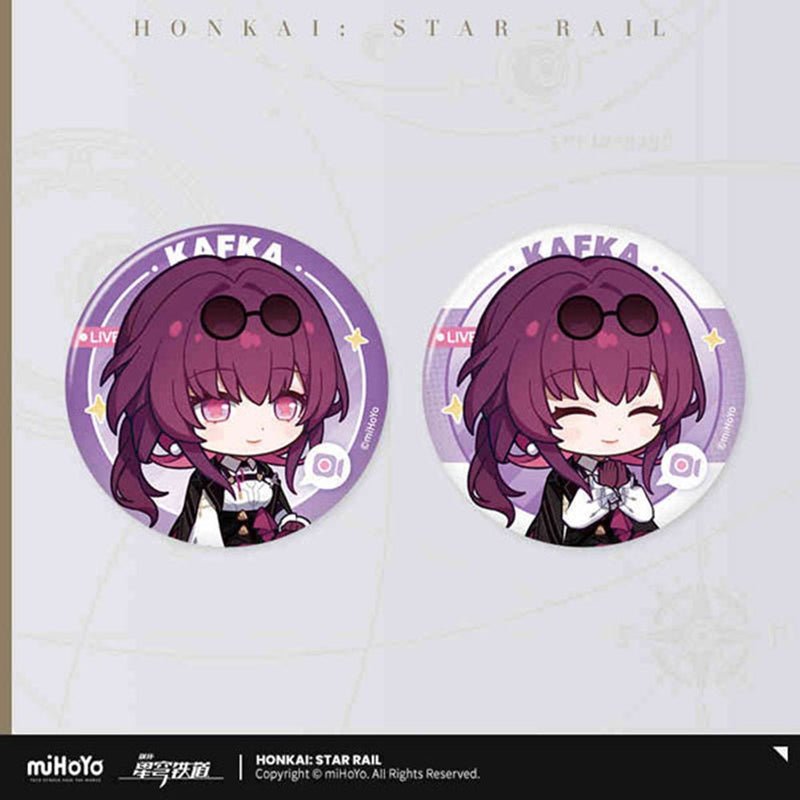 【新品】崩壊：スターレイル ミスターフク郎の応接室シリーズ 缶バッジセット カフカ/miHoYo 発売日:2025年10月頃