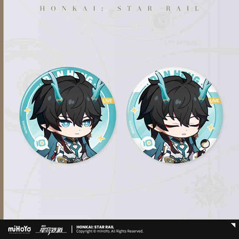 [New] Honkai: Star Rail Mr. Fukuro's Reception Room Series Can Badge Set Tan Heng・Yin Yue / miHoYo Release Date: Around October 2025