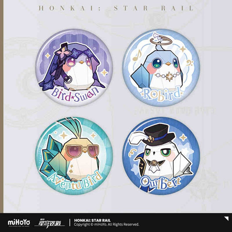 [New] Honkai: Star Rail Mr. Fukuro's Reception Room Series Mini Can Badge Set Origami Bird / miHoYo Release Date: Around October 2025