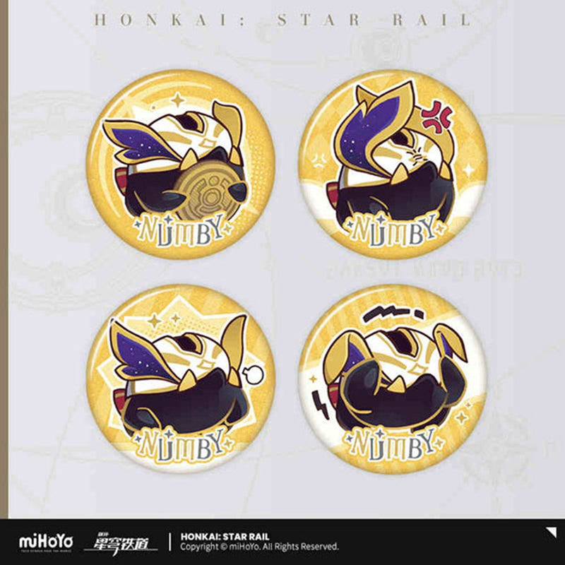 [New] Honkai: Star Rail Mr. Fukuro's Reception Room Series Mini Can Badge Set Kabu/miHoYo Release Date: Around October 2025