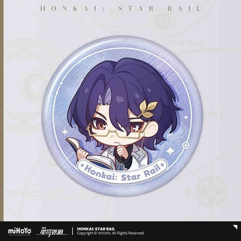 【新品】崩壊：スターレイル ナナシビトの勲章シリーズ 缶バッジ Dr.レイシオ / miHoYo 発売日:2024年12月31日