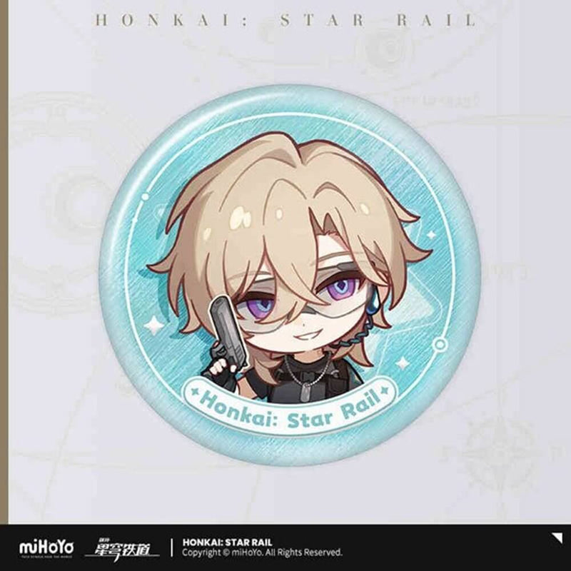 【新品】崩壊：スターレイル ナナシビトの勲章シリーズ 缶バッジ アベンチュリン / miHoYo 発売日:2024年12月31日