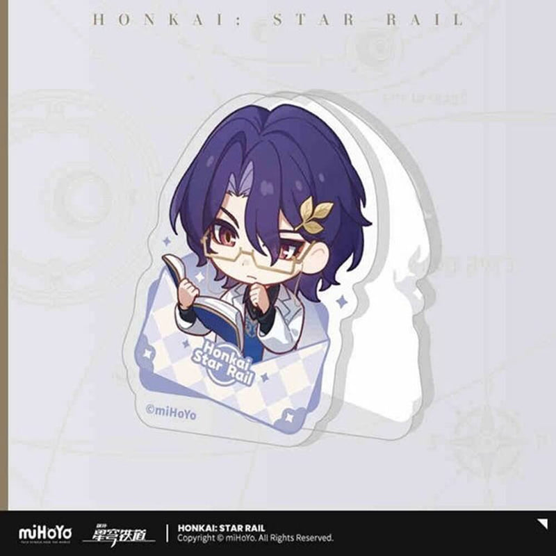 【新品】崩壊：スターレイル ナナシビトの勲章シリーズ アクリルクリップ Dr.レイシオ / miHoYo 発売日:2024年12月31日