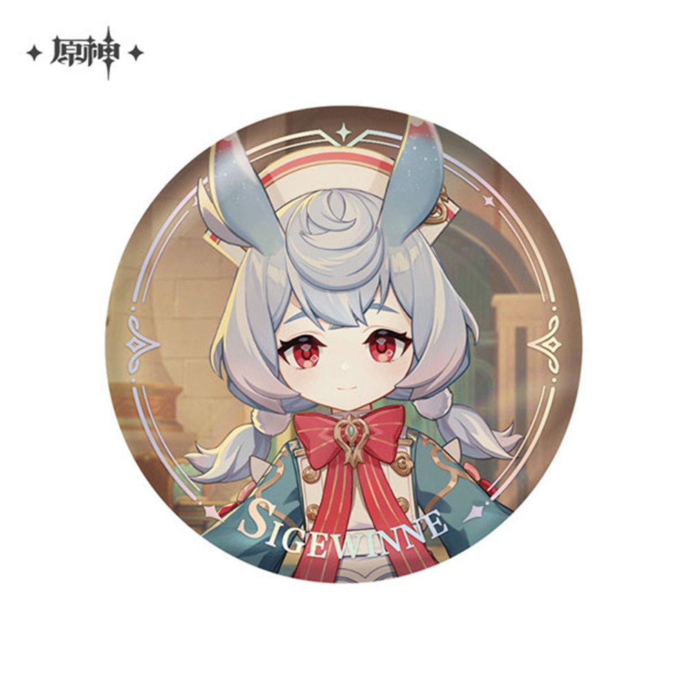 新品】原神 キャラPVシリーズ 缶バッジ シグウィン/miHoYo 発売日:2025