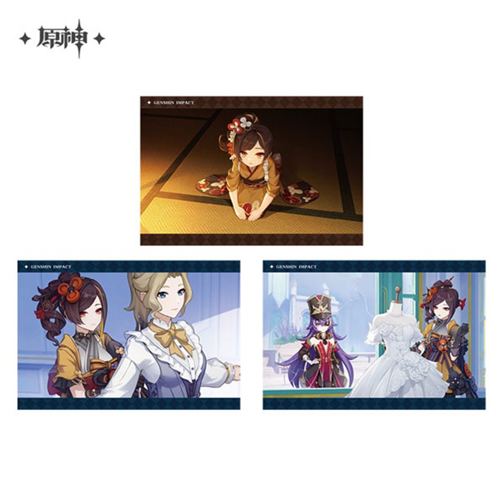 新品】原神 キャラPVシリーズ フォトカード＆アルバムセット 千織 緋織