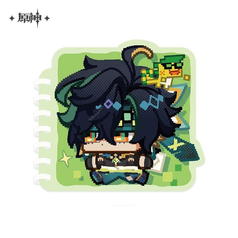 【新品】原神 デフォルメスタンプシリーズ リングノート ナタ キィニチ/miHoYo 発売日:2025年10月頃