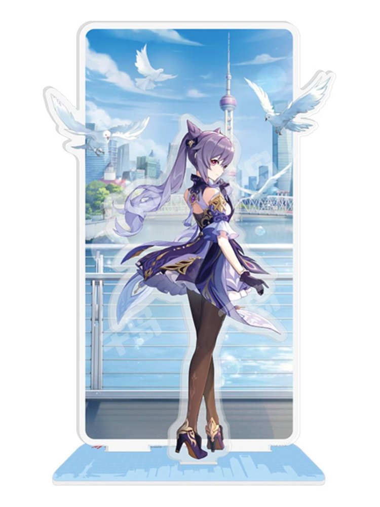 新品】原神 解放日報・上観新聞×原神 コラボ商品 アクリルスタンド 刻