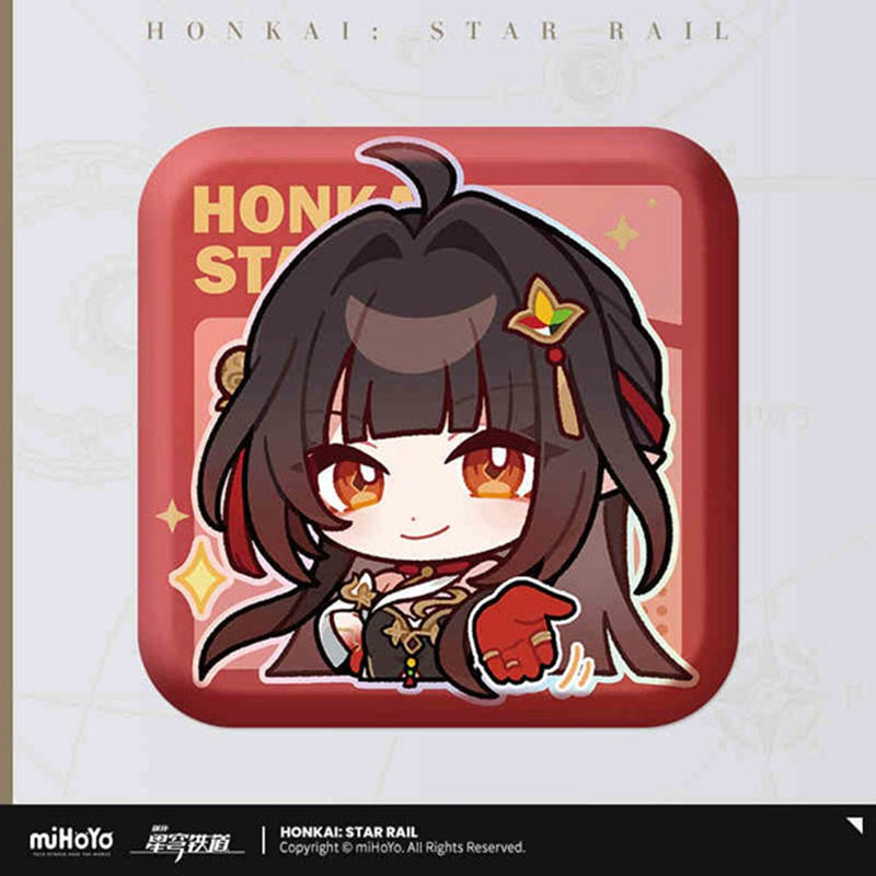[New] Honkai: Star Rail Pam's Exhibition Hall Series Square Can Badge Spirit Sand / miHoYo Release Date: Around October 2025
