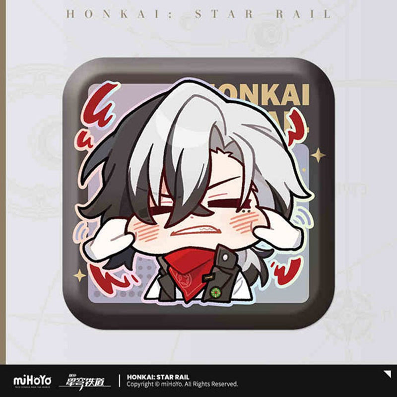 [New] Honkai: Star Rail Pam's Exhibition Series Square Can Badge Boot Hill B / miHoYo Release Date: Around October 2025