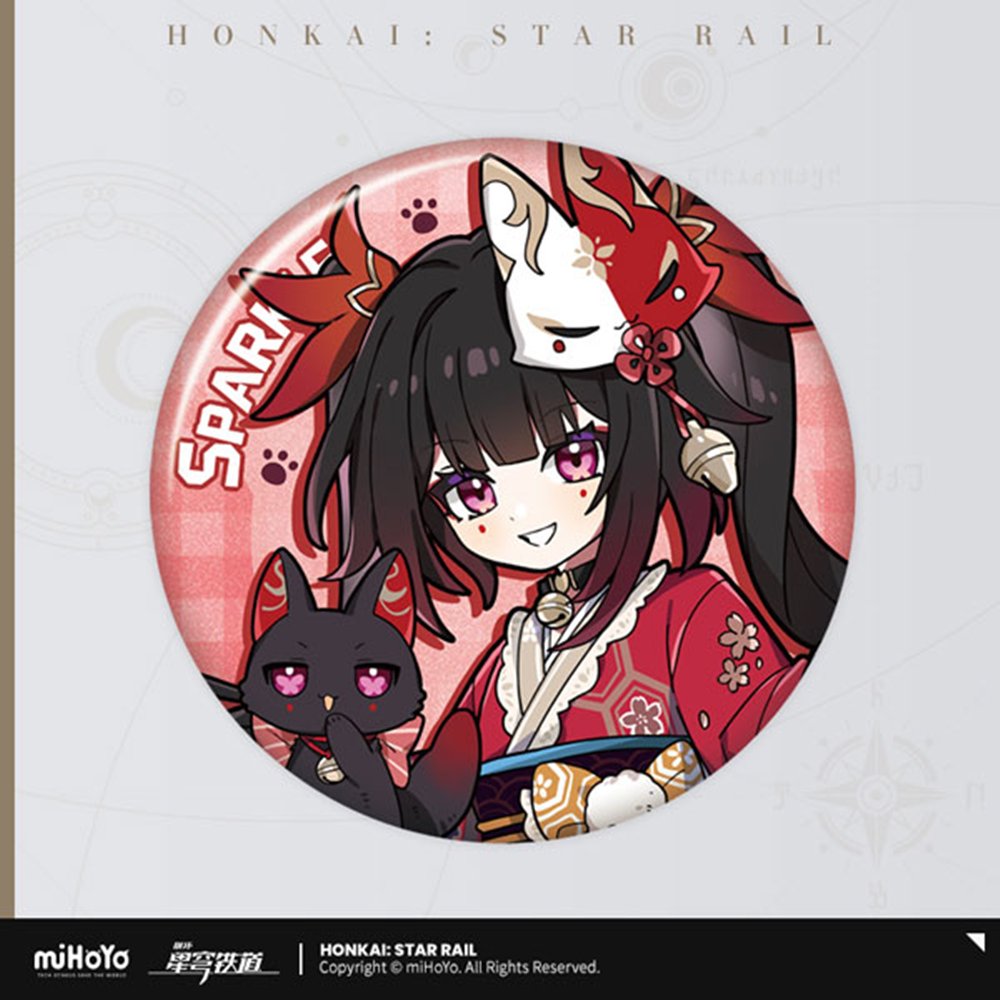 新品】崩壊：スターレイル ちびねこシリーズ 缶バッジ 花火/miHoYo
