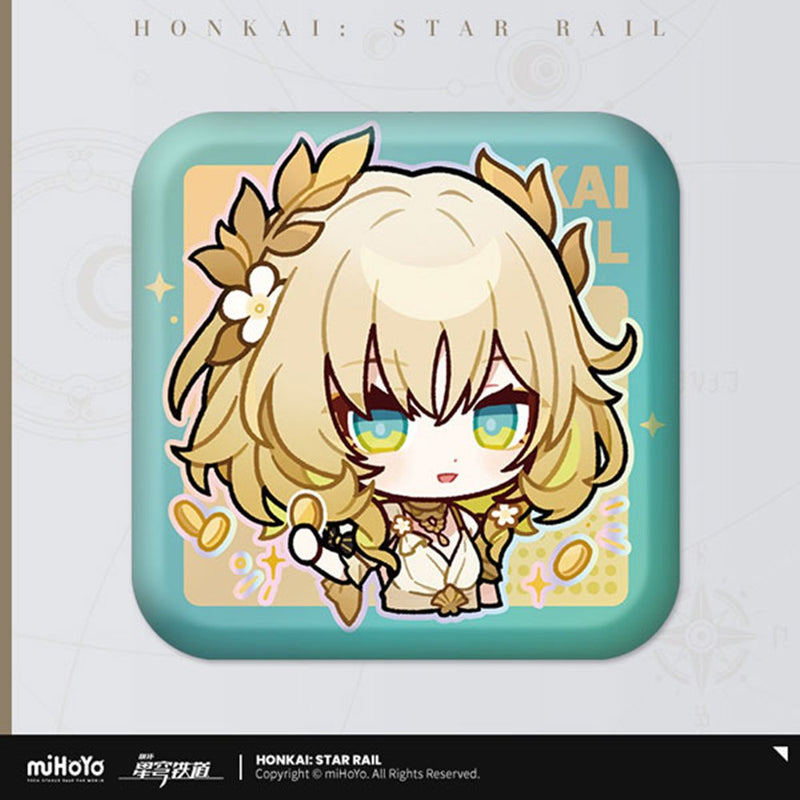 [New] Honkai: Star Rail Pam's Exhibition Hall Series Square Can Badge Aglaia / miHoYo Release Date: Around October 2025