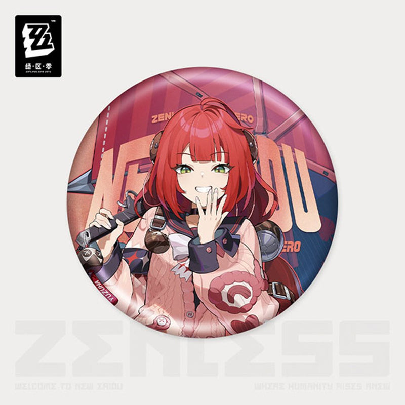 [New] Zenless Zone Zero 立繪系列徽章 怪啖屋 浮波柚葉 / miHoYo 發售日:2025年09月前後