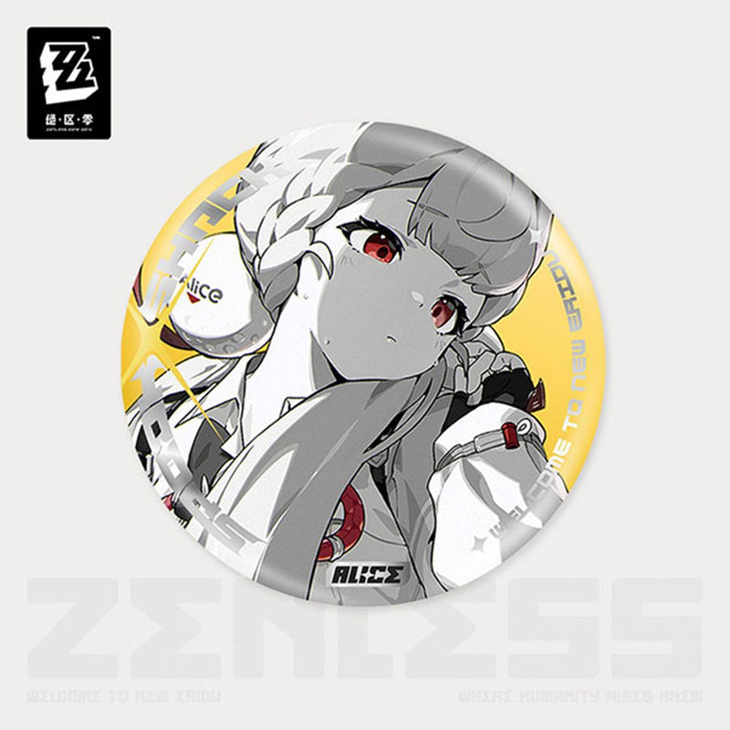 [New] Zenless Zone Zero 影畫系列 罐徽 怪啖屋 愛麗絲 / miHoYo 發售日:2025年09月前後
