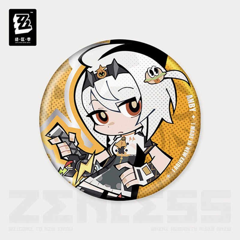 [New] Zenless Zone Zero Ellie City Series Can Badge Silver Squad No. 0 Ambie / miHoYo Release Date: Around September 2025