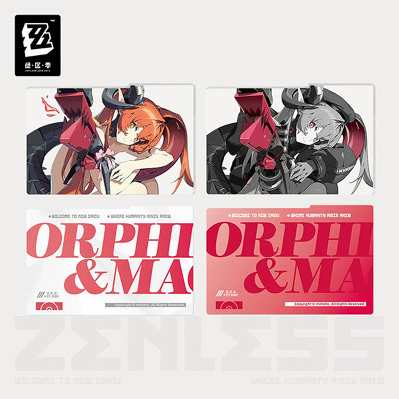 [New] 无缝区域零 影画系列 亚克力板 奥博鲁斯小队 奥尔菲斯＆「鬼火」 / miHoYo 发售日:2025年09月前后