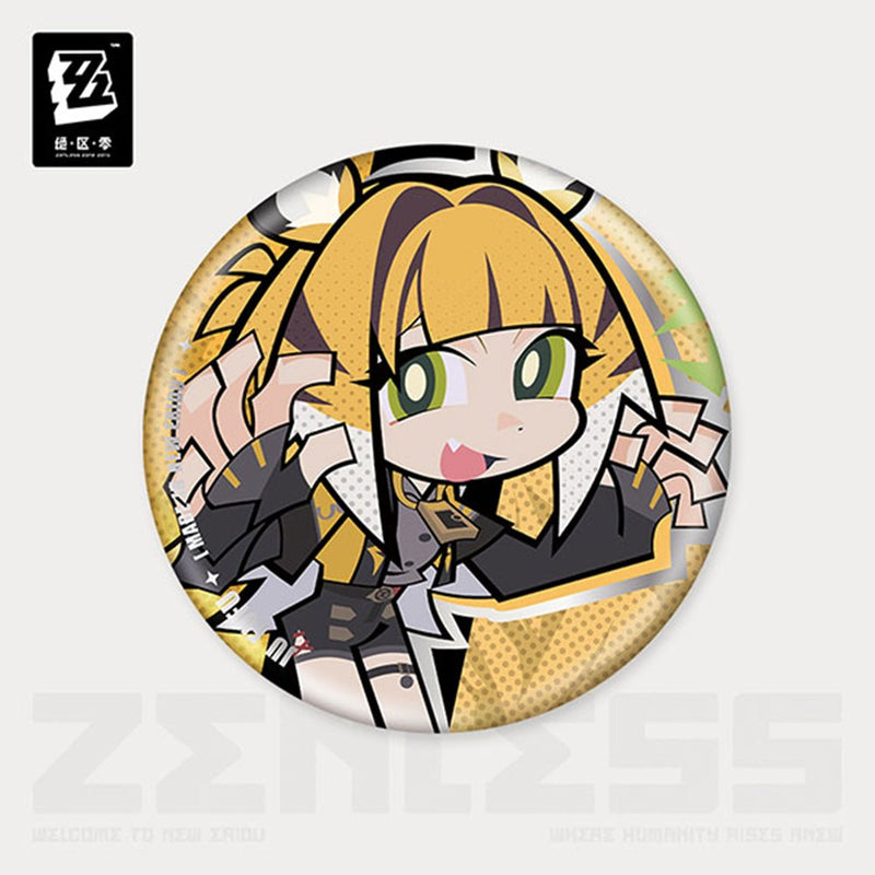 [New] Zenless Zone Zero 艾莉都系列徽章 雲嶽山 橘福福 / miHoYo 發售日:2025年09月月前後