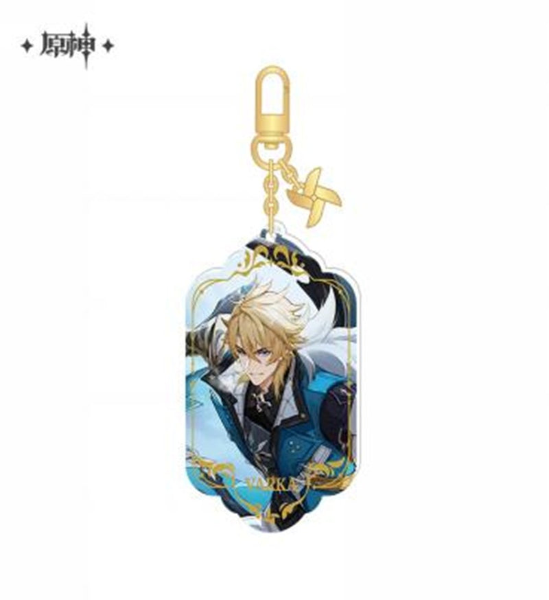 [New] Genshin Impact Theme Series Wind-Catching Homecoming Traveler Acrylic Strap Falc B / Algernon Product Release date: around July 2026