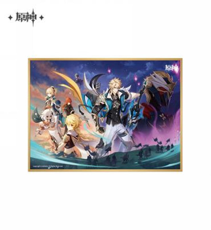 【新品】原神 テーマシリーズ 風を捕まえる帰郷者 色紙 / アルジャーノンプロダクト 発売日:2026年07月頃