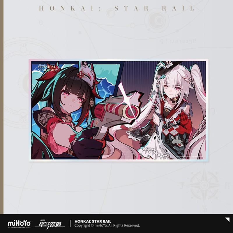 【新品】崩壊：スターレイル 君との思い出シリーズ　PET色紙　花火と火花 / miHoYo 発売日:2026年12月頃