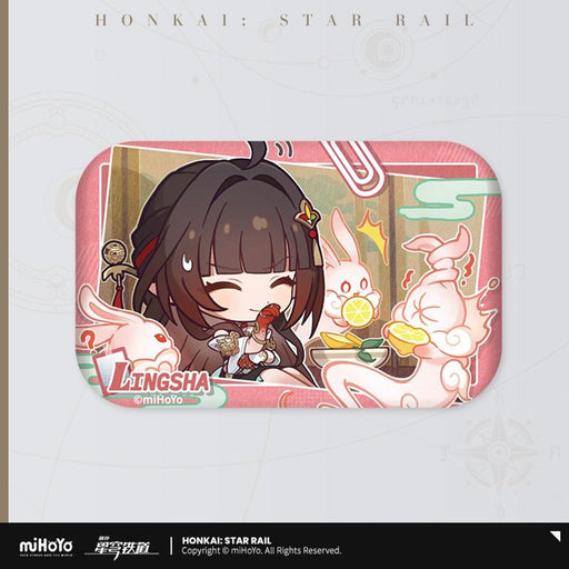 【新品】崩壊：スターレイル パムの記念簿シリーズ　缶バッジ　霊砂 / miHoYo 発売日:2026年12月頃