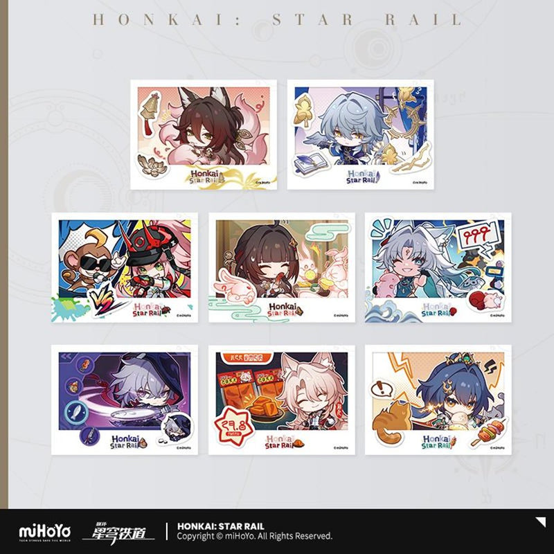 【新品】崩壊：スターレイル パムの記念簿シリーズ　トレーディングフィルム型カード第四弾 1pcs / miHoYo 発売日:2026年12月頃