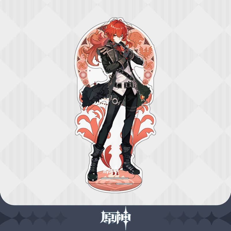 【新品】原神 モンド城シリーズ キャラアクリルスタンド ディルック / miHoYo