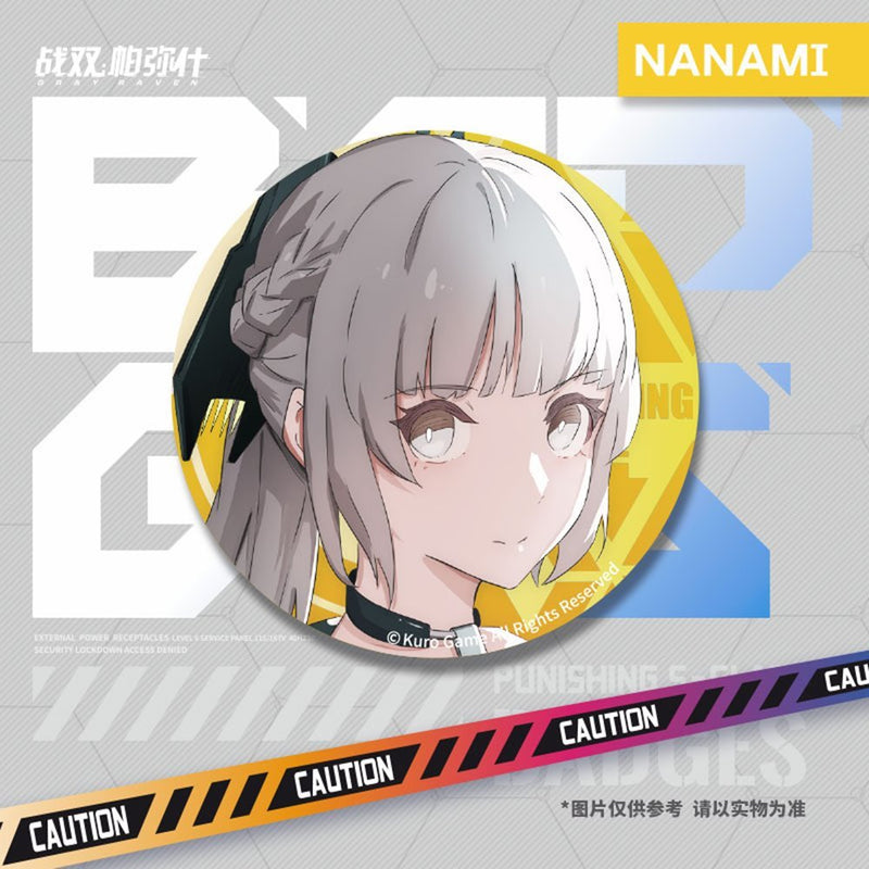 【新品】パニシング：グレイレイヴン 極・解放缶バッジ - ナナミ・波動 / KURO GAME