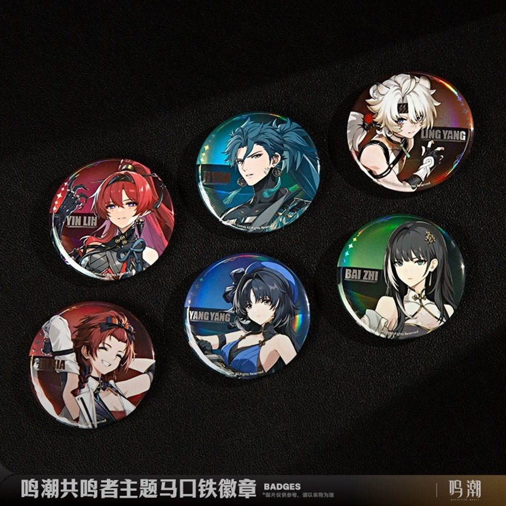 徽章 7点 新作]《火影忍者》主题徽章白色？ / KURO GAMES 发售日期：2024年9月30