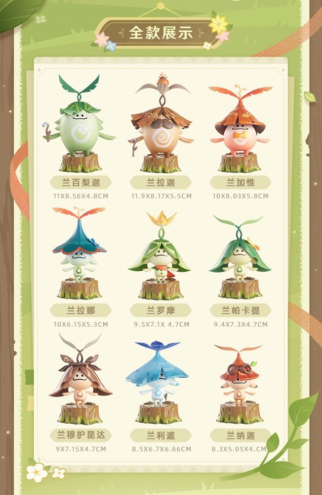 【新品】原神 アランナラシリーズ トレーディングフィギュア 1BOX / miHoYo 発売日:2026年04月頃