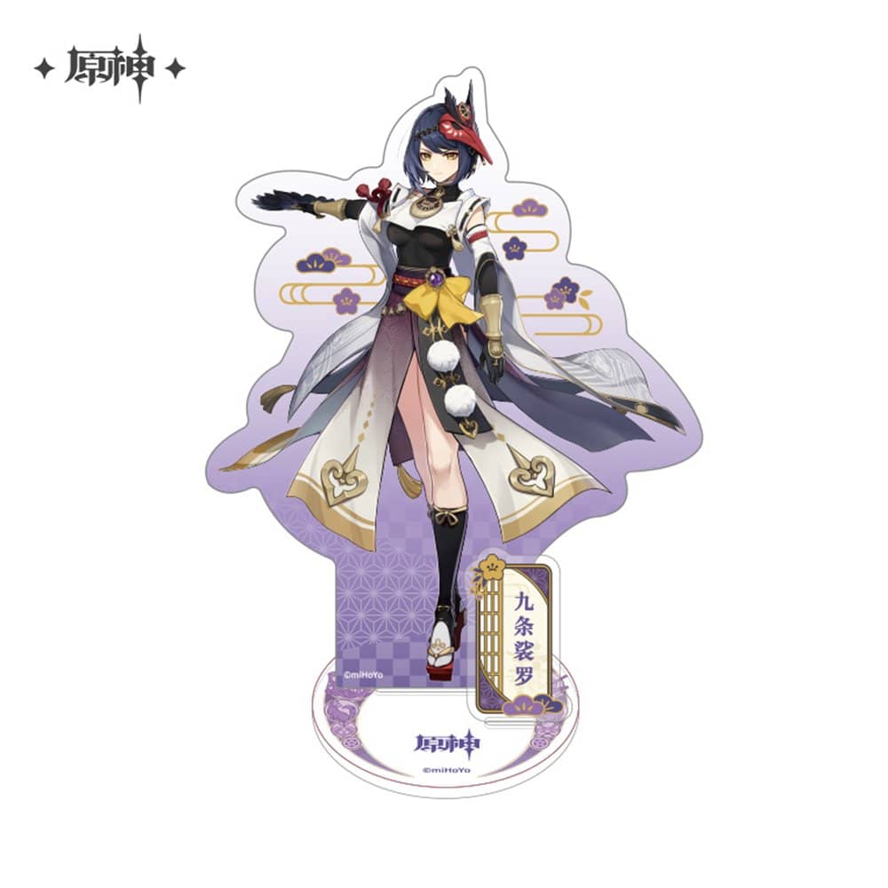 新品】原神 稲妻シリーズ キャラアクリルスタンド 九条裟羅(くじょう