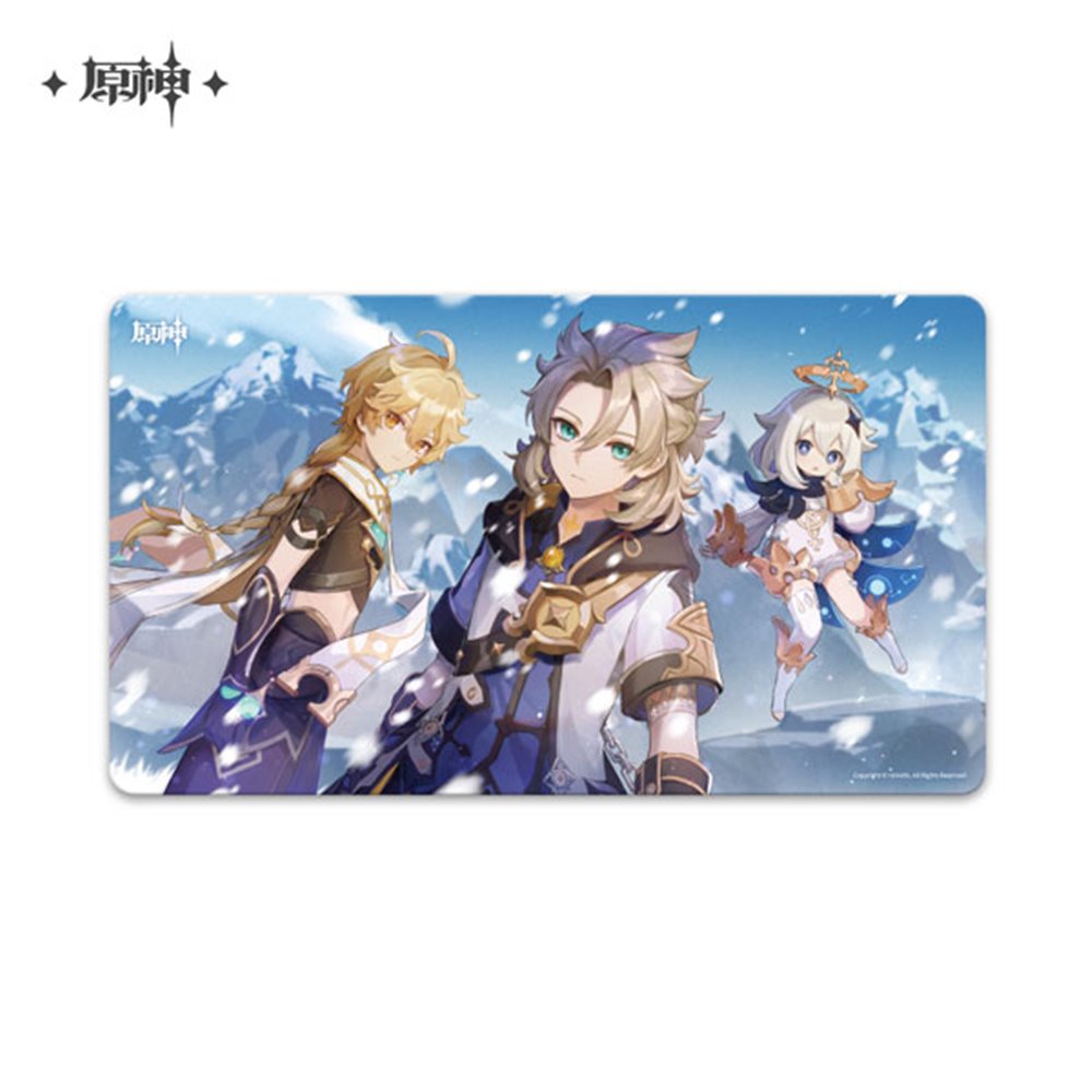 新品】原神 「白雪に潜みし影」 ラバーマット / miHoYo — アキバホビー