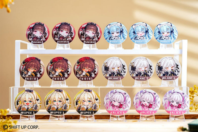 【新品】HOBBY SAKURA 勝利の女神:NIKKE ちびキャラトレーディング缶バッジ 1BOX / HOBBY SAKURA 発売日:2025年09月頃