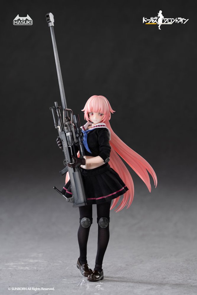 【新品】HASUKI x ドールズフロントライン POCKET ARTシリーズ PA011 NTW-20 1/12スケール可動フィギュア / HASUKI 発売日:2026年09月頃