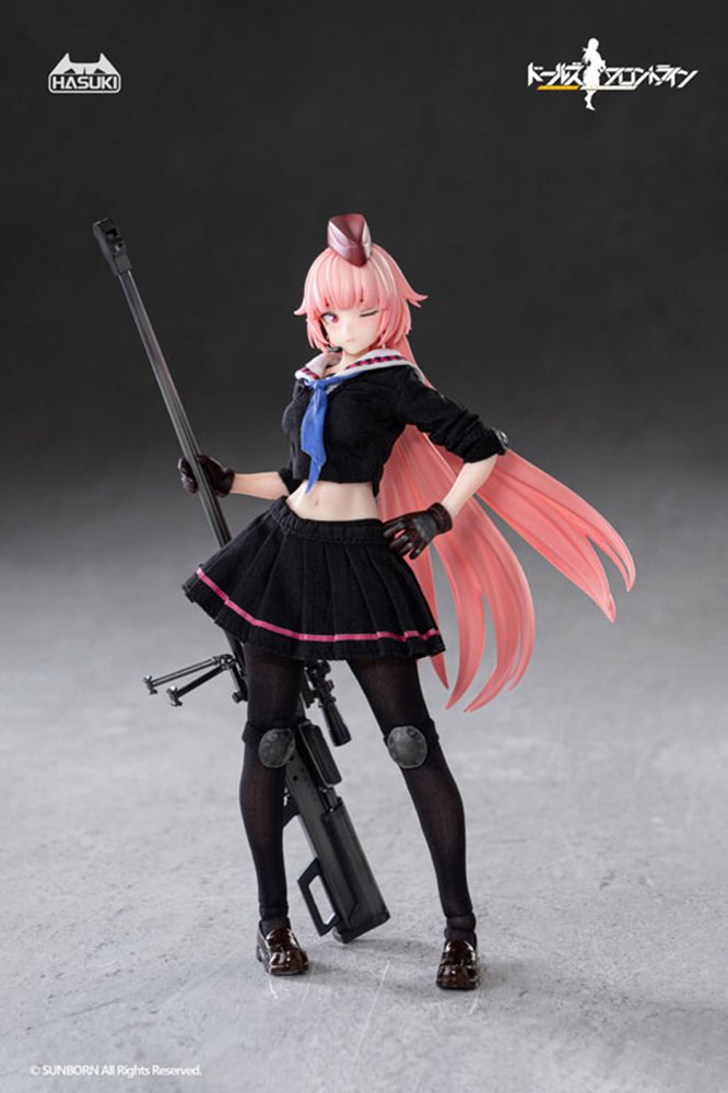 【新品】HASUKI x ドールズフロントライン POCKET ARTシリーズ PA011 NTW-20 1/12スケール可動フィギュア / HASUKI 発売日:2026年09月頃