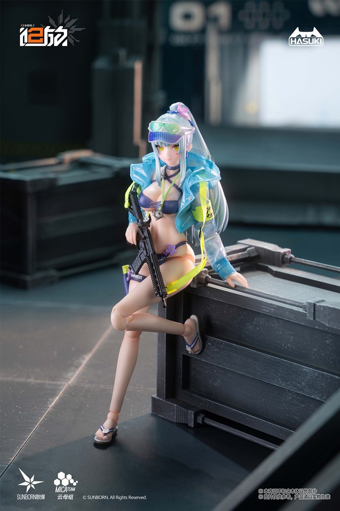 【新品】ドールズフロントライン2:エクシリウム HASUKI POCKET ART シリーズ PA013 クルカイ 1/12スケール可動フィギュア 通常版 / HASUKI 発売日:2027年06月頃