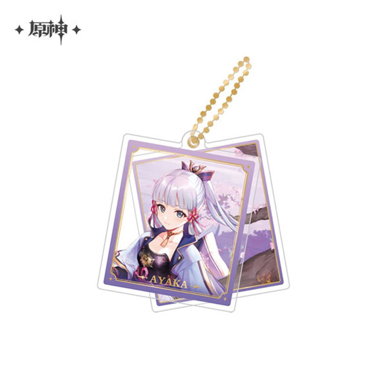 【新品】原神 キャラダブルアクリルストラップ 神里綾華 / miHoYo