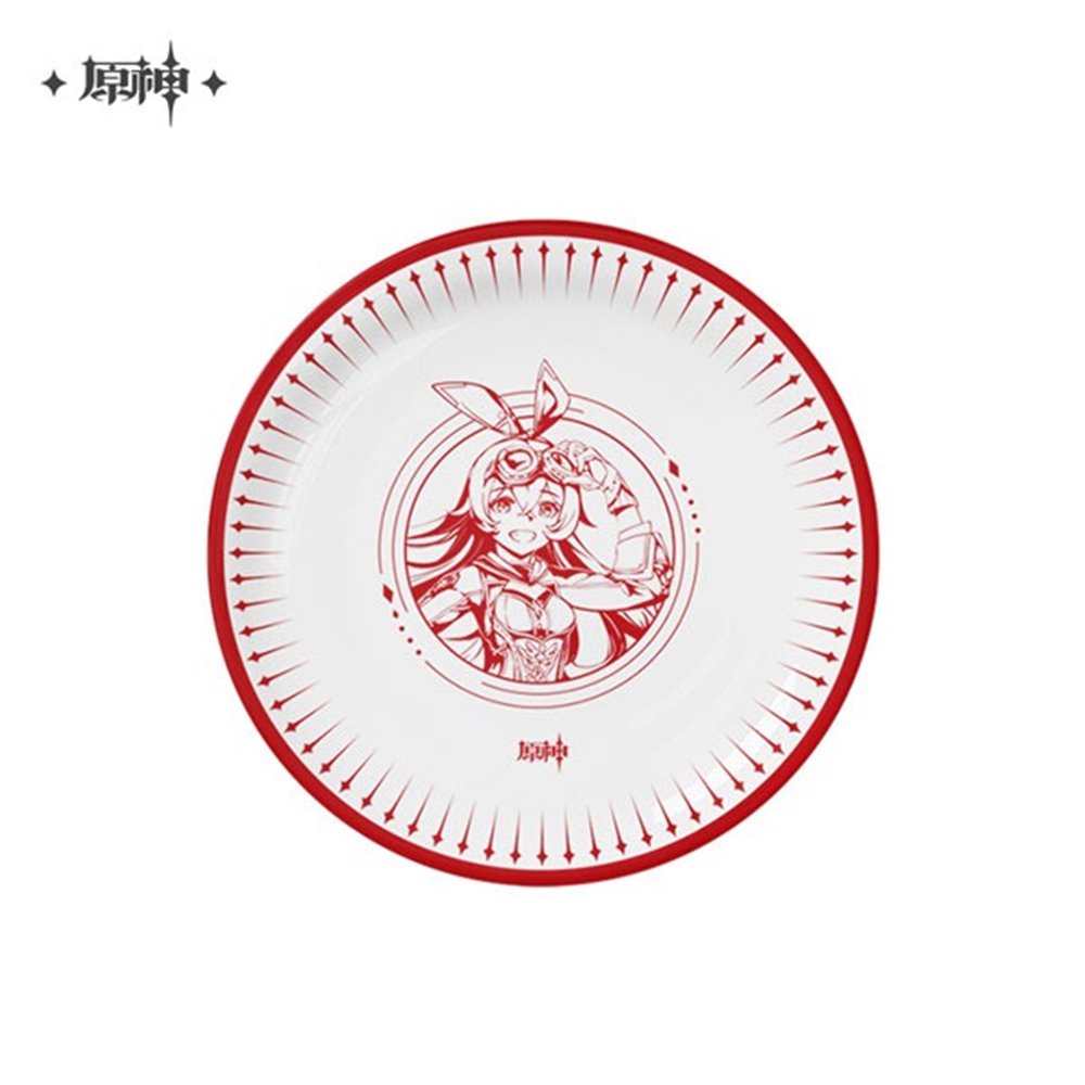 新品】原神 「風起の旅」 お皿 アンバー / mihoyo — アキバホビー公式