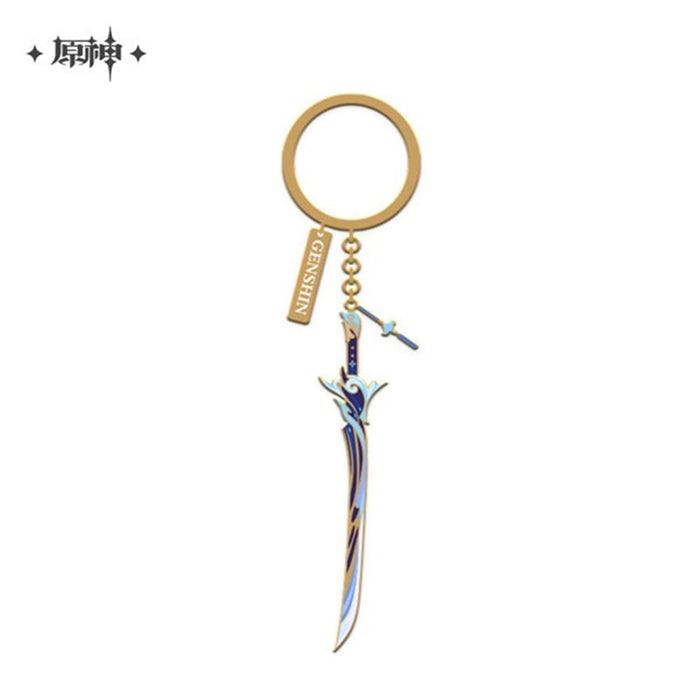 [Imported] Hara Shen Shen Shen cast pirate shape series weapon metal key ring Haban Tsuki Bai Kyong Tsu / miHoYo