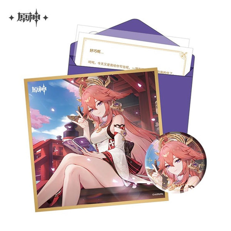 [New] Genshin Impact "Day of Destiny" Character Birthday Goods Set Yae Miko / mihoyo