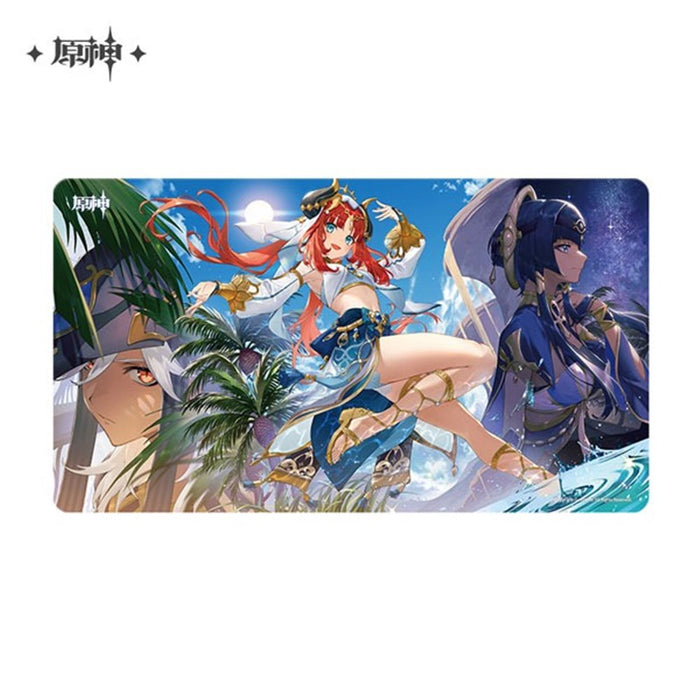 [Imported goods] Hara Shen rubber mat 'The King of the Red Sands and the Three Pilgrims' / miHoYo