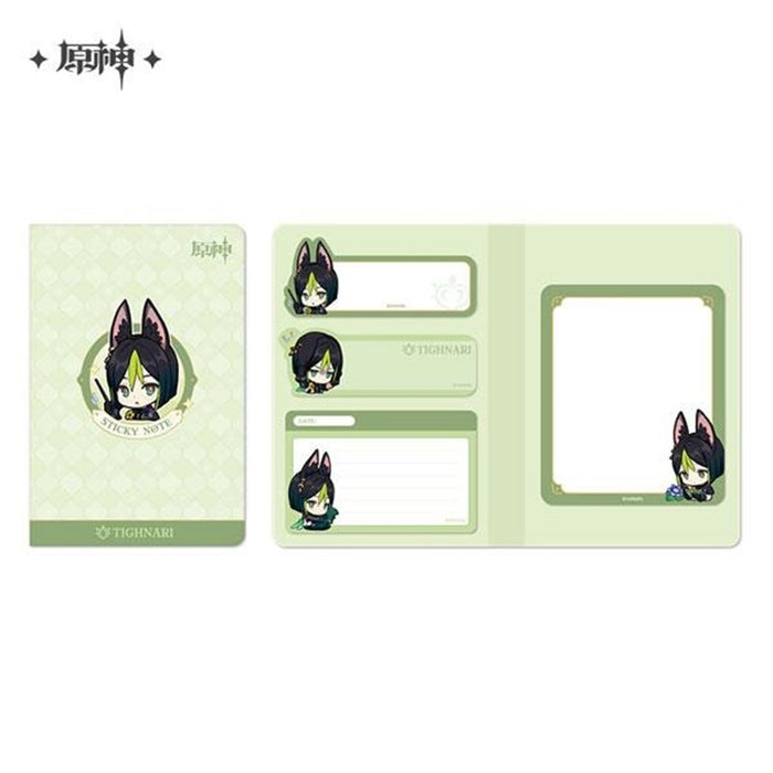 Imported goods] Hara Shen Deformed Stamp Series Sticky Notes Set, Tinari / miHoYo