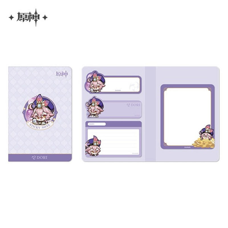 [New] Genshin Impact Deformed Stamp Series Sticky Note Set Dori / miHoYo