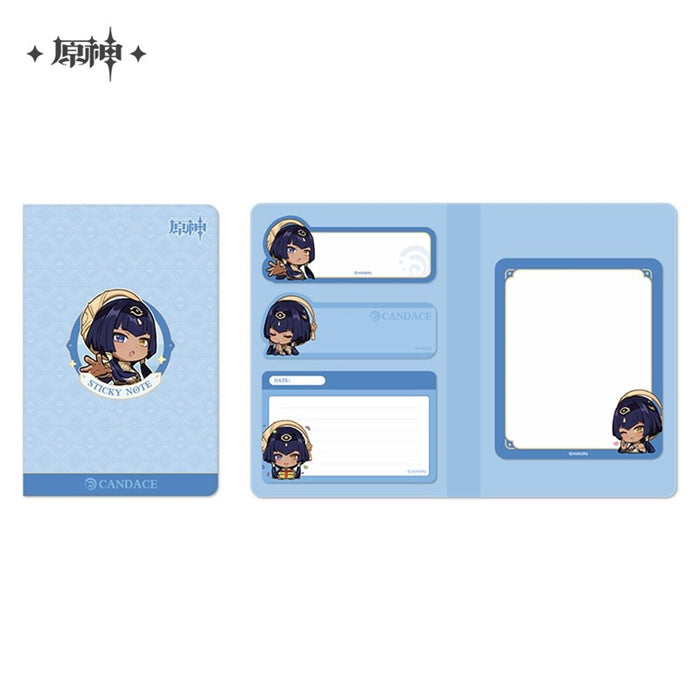 [Imported] Hara Shen Deformed Stamp Series Sticky Notes Set Candice / miHoYo