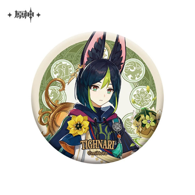 [New] Genshin Impact Sumeru City Series Character Can Badge Tighnari / miHoYo