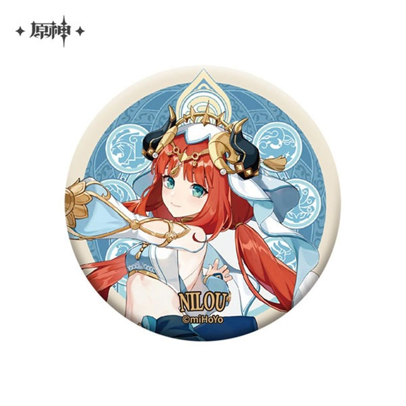 [New] Genshin Impact Sumeru City Series Character Can Badge Nilou / mihoyo