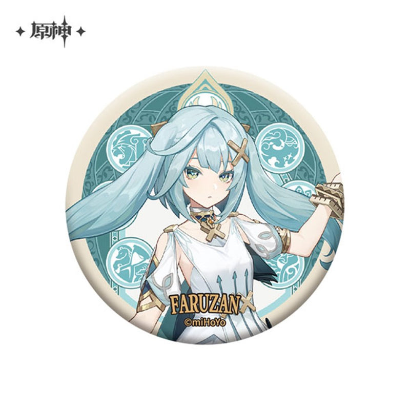 [New] Genshin Impact Sumeru City Series Character Can Badge Faruzan / miHoYo