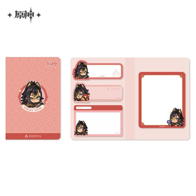 [New] Genshin Impact Deformed Stamp Series Sticky Note Set Diona / miHoYo