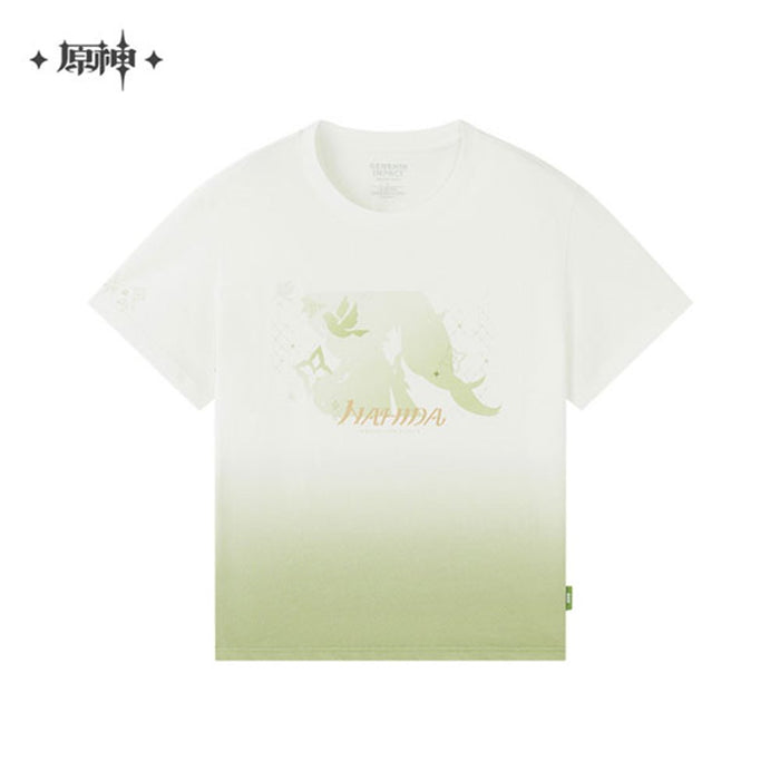 [Imported] Hara Shen Carriage Image Apparel Series Silhouette T-shirt Nahida Gradient L / miHoYo